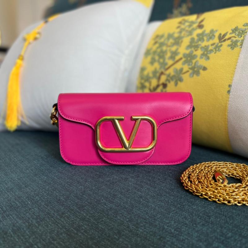 Valentino Clutches Bags VA2030S Small Rose Red